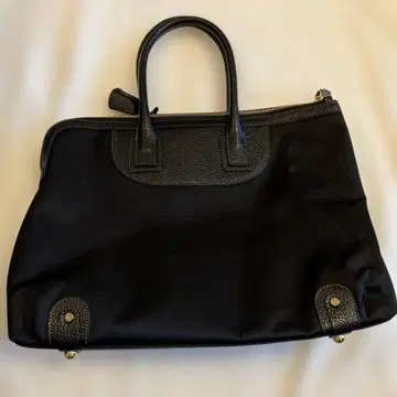 TOFF&LOADSTONE KEY 나일론 토트백 블랙 A4 수납 가능