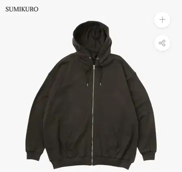 MUHAKU 풀 지퍼 후디