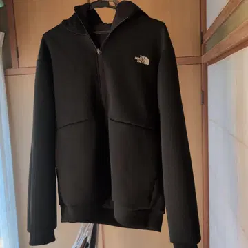 The North Face 블랙 풀 지퍼 후디