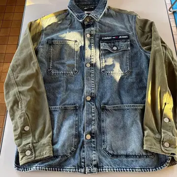 TOMMY JEANS 데님 자켓 미사용 새상품