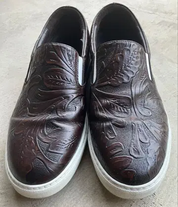 DSQUARED2 다크 브라운 슬립온 사이즈 41 1/2