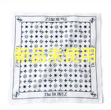 미사용 새상품 The BONEZ 반다나 화이트