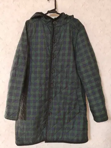 URABAN RESARCH DOORS 퀼팅 코트 블랙워치