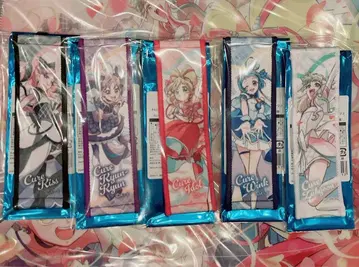 응원 타월 키링 5세트 키미토 아이돌 프리큐어 드림 스테이지