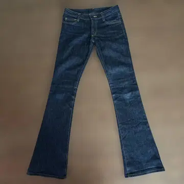 moussy 다크 블루 부츠컷 데님 25