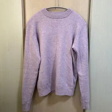 A.P.C. 라벤더 긴팔 니트 S