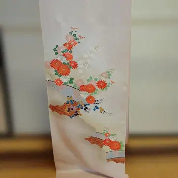 세련된 순수 실크 쓰케사게 기모노! 재고 처분 015