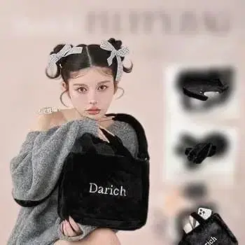 Darich (다리치) Darich FLUFFY BAG 블랙
