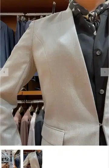 정장 셀렉트 SUITSELECT 팬츠 셋업 라이트 그레이 L