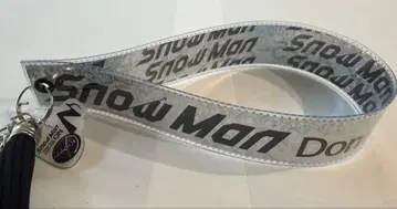 SnowMan DomeTour 2025-2026 ON 은색 테이프 키링