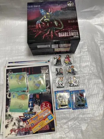 제일복권 [디지몬] 시리즈 라스트 원상 디아보로몬 외 세트