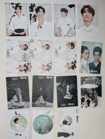 진정령 카드 세트 왕이보 샤오잔