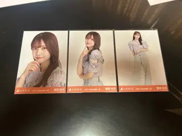 노기자카46 브로마이드 스가와라 사츠키 프릴 t셔츠 컴프