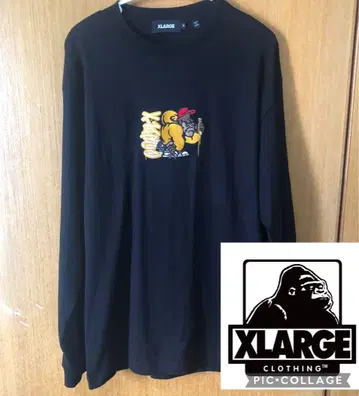 XLARGE TAGGER GORILLA 긴팔 티셔츠 M 사이즈