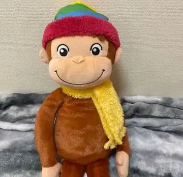 호기심 많은 조지 봉제 인형 약 30cm