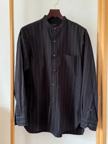 A Vontade 밴드 카라 셔츠 S