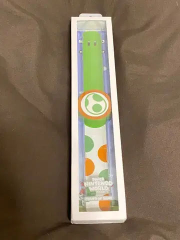 슈퍼 닌텐도 월드 요시 파워업 밴드 박스 있음