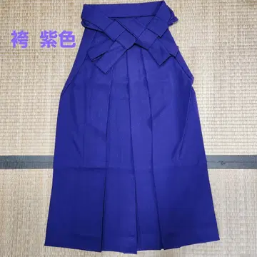 하카마 보라색 퍼플 무지 졸업식