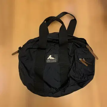 GREGORY 보스턴 백 블랙 XS