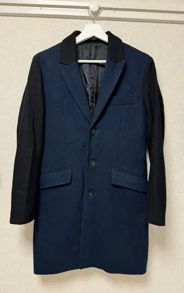 NOID 바이컬러 체스터 코트 노아이디 사이즈 1