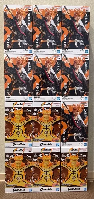 Grandista 우즈마키 나루토 쿠로사키 이치고 세트.