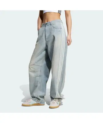 [ 미사용 새상품 ] 아디다스 바나나핏 워시드 데님 팬츠 26