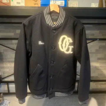 USA Acapulco Gold OG BOSS 바시티 자켓 네이비 L