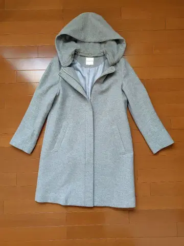쿠미쿄쿠 롱 코트 M 사이즈 (후드 부착)