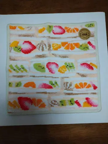 FEILER 후르츠 샌드 패턴 손수건