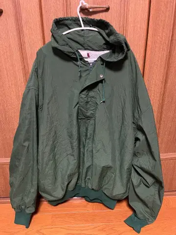 LEGEND 그린 후드 부착 나일론 자켓 MADE IN USA