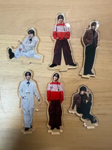 6개 컴프 세트 혼다 히로무 ROIROM 로이롬 아크릴 스탠드