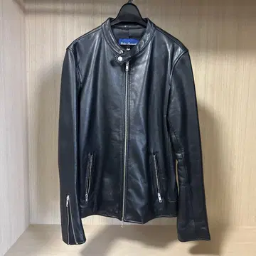 블랙 가죽 자켓