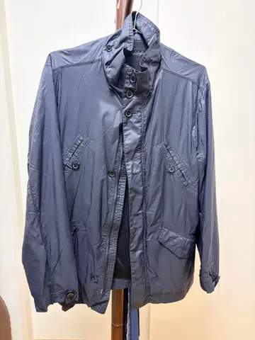 Calvin Klein Jeans 네이비 나일론 자켓