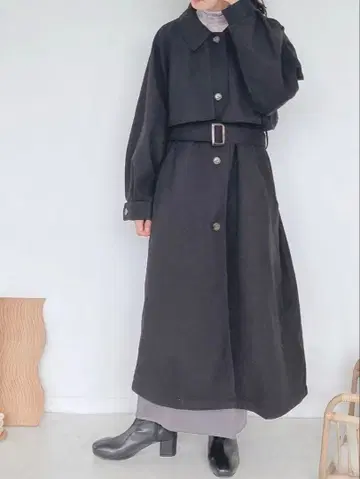 AS KNOW AS plus 2WAY 코트