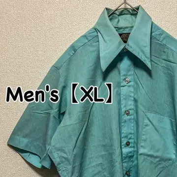 HE12 [ US 수입 ] 반팔 셔츠 [ 남성용 XL ] 아이스 그린