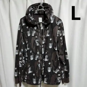 그라니프 가면라이더 쇼커 전투원 올 패턴 긴팔 지퍼 후드티