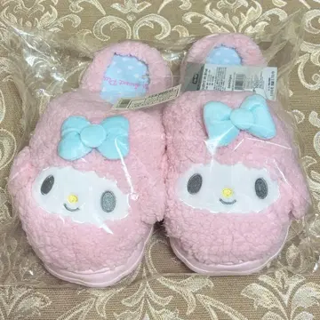 산리오 마이 스위트 피아노 페이스 모양 슬리퍼