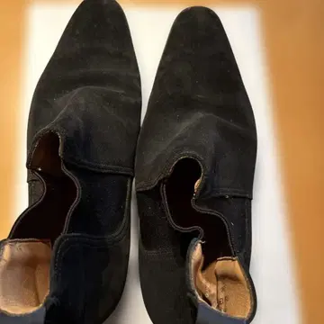 Allan Langer 사이드 고어 부츠 블랙