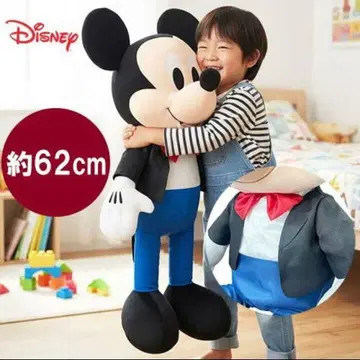 [ 새상품 미사용 ] 미키마우스 봉제 인형 약 62cm