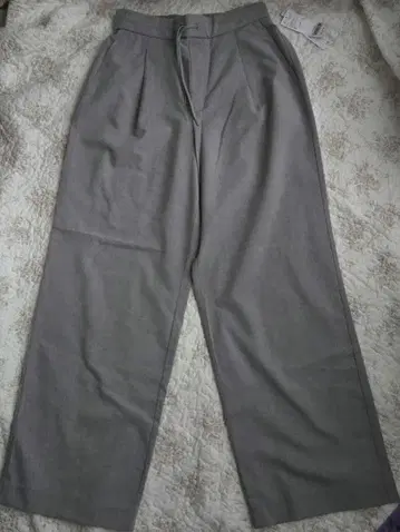 GLOBAL WORK 이지케어 린넨 스트레이트 팬츠 L