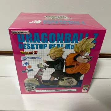 데스크탑 리얼 맥코이 EX 손오공 & 손오반 & 바이크 드래곤볼 Z