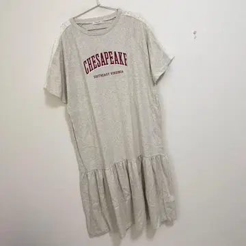 프릭스스토어 레이스 도킹 로고 원피스/T셔츠 원피스