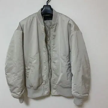 Green Label Relaxing MA-1 자켓 베이지