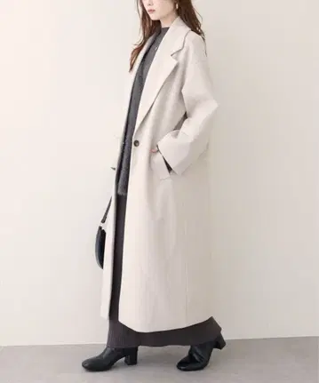 natural couture 체스터 코트