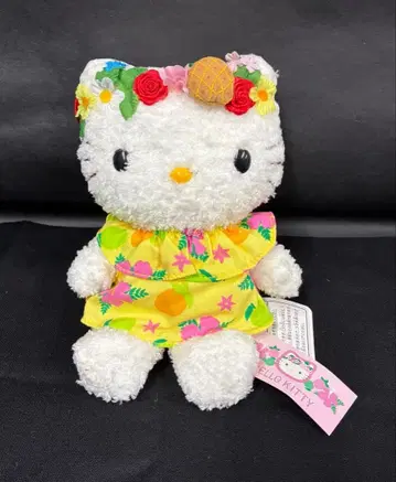 초레어 헬로키티 마스코트 하와이 하와이안 키티 산리오