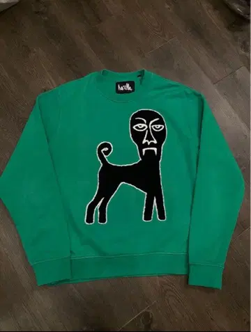 haculla 하큐라 강아지 디자인 트레이닝복 맨투맨 L 사이즈