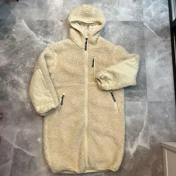 FIRST DOWN 플리스 자켓 아이보리