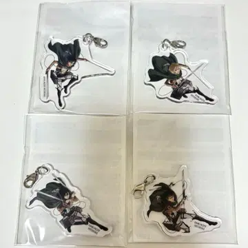 진격의 거인 B상 아크릴 참 리바이 엘렌 알민 미카사