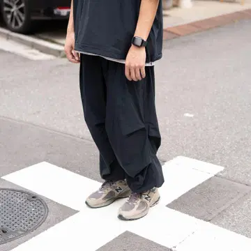 UNTRACE SS24 플라이트 오버 팬츠