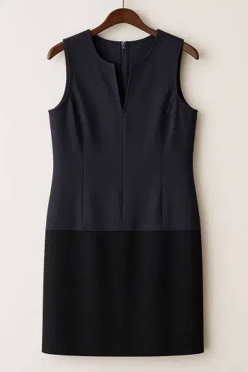 23구 블랙 오버롤 스커트